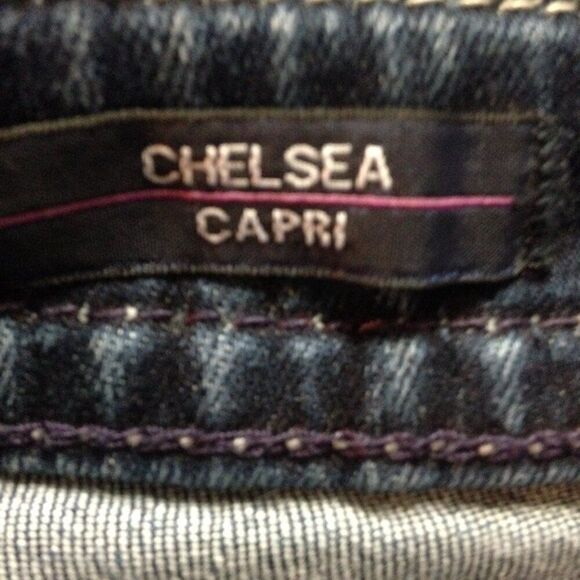Vigoss Chelsea Heritage Fit Capri Jeans Size 22 - Picture 4 of 6